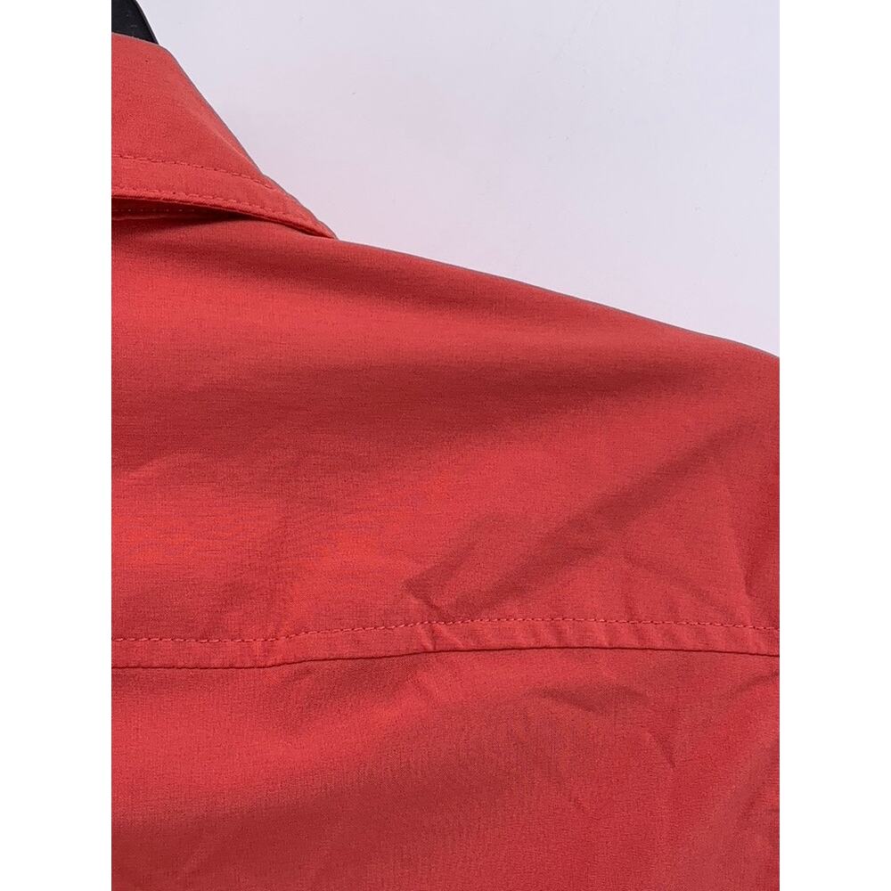 EDDIE BAUER Women's Red Classic-Fit Button-Up Long Sleeve Top SZ S - Picture 7 of 10